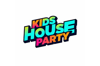design awesome creative kids live stage show logo