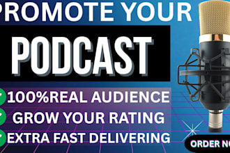 promote your podcast on all podcast platforms