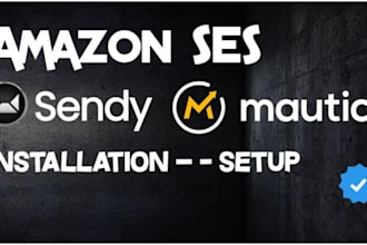 deliver a fully ready amazon ses console with 50k daily sending limit