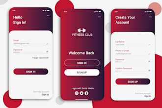 build responsive mobile apps and admin dashboards