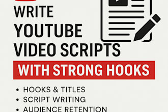 craft viral youtube video scripts with powerful hooks