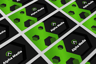 professional, modern business cards for your brand