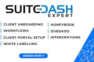 setup suitedash client portal taxdome honeybook suitedash automation 17hats