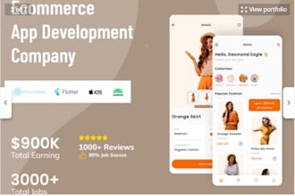 develop a hybrid mobile application for android or ios