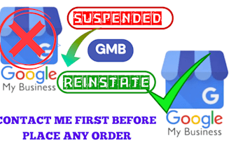 fix suspended gmb and reinstate google my business profile