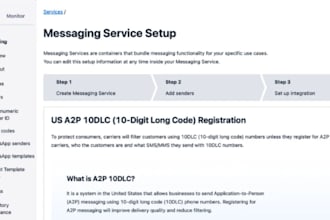 a2p 10dlc registration on twilio or gohighlevel bulk SMS marketing IVR siptrunk