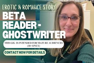 check up your romance or erotic story, short story beta reading and proofreading