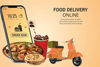 build a shopify website for food delivery, meal prep, or restaurant online store
