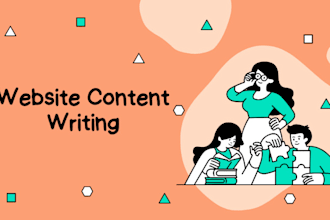 write website content as your copywriter