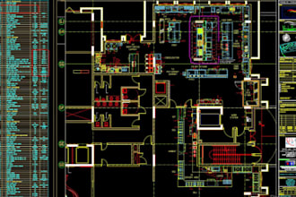 design professional electrical layout plans using autocad