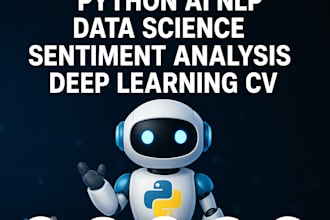 machine learning python ai nlp data science sentiment analysis deep learning cv