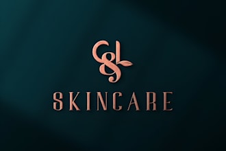 design a minimalist logo for candle or skincare brands