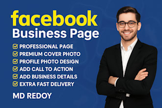 do facebook responsive business or fan page creation and set up