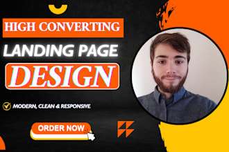 create modern and responsive squarespace landing page design, web development