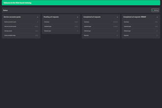 develop a modern blazor frontend UI for your web app