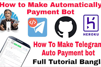 build automate telegram online shop bot ecommerce store bot payment checkout bo