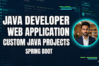 develop a full stack java web application with spring boot and mysql