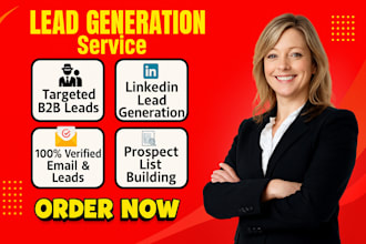 provide targeted b2b lead generation and email list building service