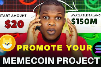 hit organic 80m memecoin investor, memecoin promotion,crypto twitter x marketing