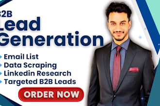 do b2b lead generation and find valid emails