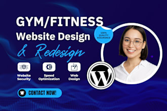 fitness website gym website health and fitness workout website sports website