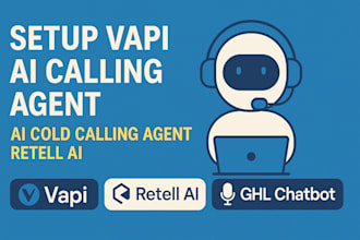 setup vapi ai calling agent, ai cold calling agent, retell ai, ghl chatbot, vapi