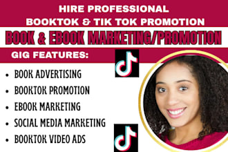 promote booktok tiktok amazon ads booktok ebook marketing book advertising