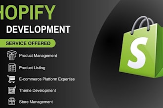 create mern stack websites and shopify store