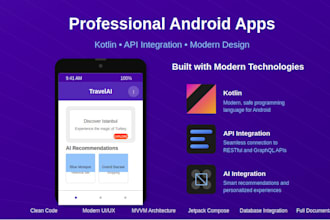 develop or fix your kotlin android mobile app