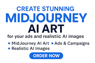 create stunning midjourney ai art for your ads and realistic ai images