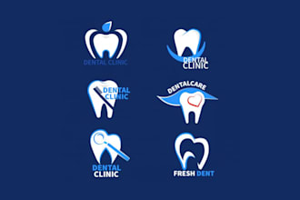 design dental medical healthcare hospital clinic logo