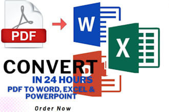 convert word, excel and any file to PDF, vice versa