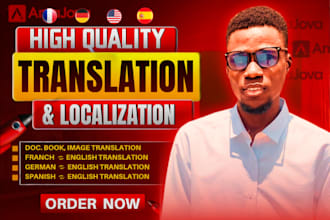 translate your document from english to hebrew, french, spanish book translation
