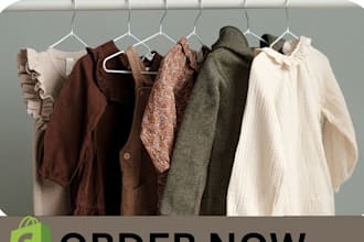 build a stylish and responsive shopify fashion clothing store