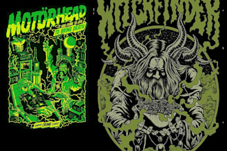 do amazing art of stoner, psychedelic weed unique style logo