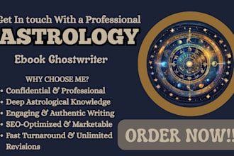 ghostwrite 30,000 words on spirituality, tarot, astrology, and witchcraft ebook
