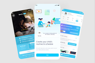 develop ai parenting app ai family health organizer app child activity track app