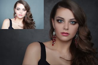 retouch beauty, fashion, portrait photos,pro natural results