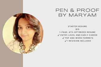 craft an ats optimized resume CV