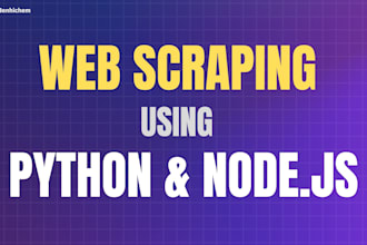 do python webscraping and data extraction