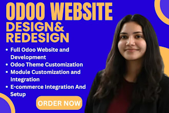 develop or customize your odoo website with seo fix issues and full optimization