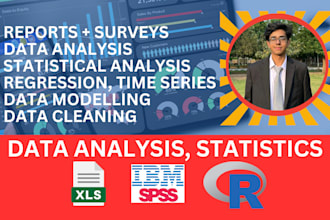 analyze and visualize data in spss, r, and excel