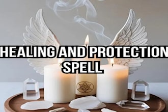 cast potent energy healing spell, family protection aura cleansing karma, curse