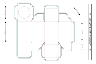 do box dieline and packaging box design