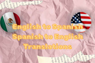 translate spanish to english and english to spanish