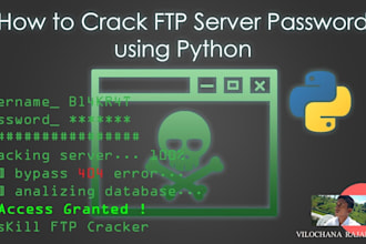 cracked any password on your files with brute force attack, password attack