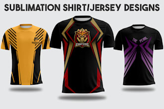 create a sublimation t shirt design within 24 hours