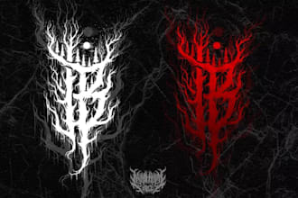 design death metal or slamming brutal death metal logo