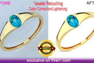 do best quality professional jewelry retouch and any photoshop