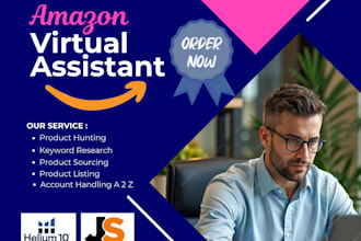 be amazon fba wholesale, private account manager,  virtual assistant